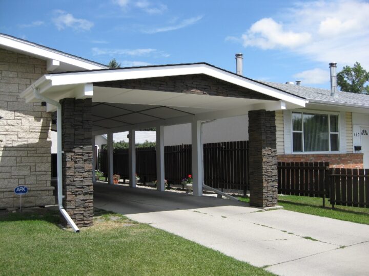 DIY Driveway Pillars