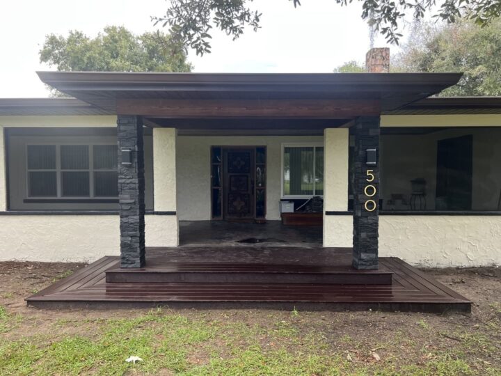 Holly’s Faux Stone Home Exterior Pillars